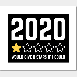 2020 Review - Funny One Star Rating Posters and Art